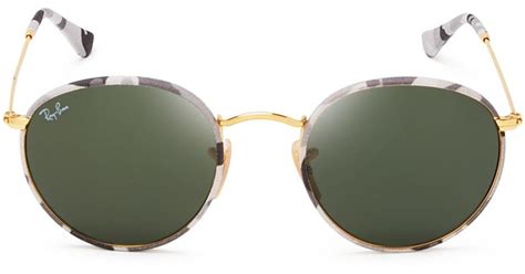 ray ban sunglasses round camouflage.